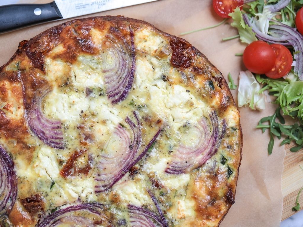 HighProtein Crustless Quiche