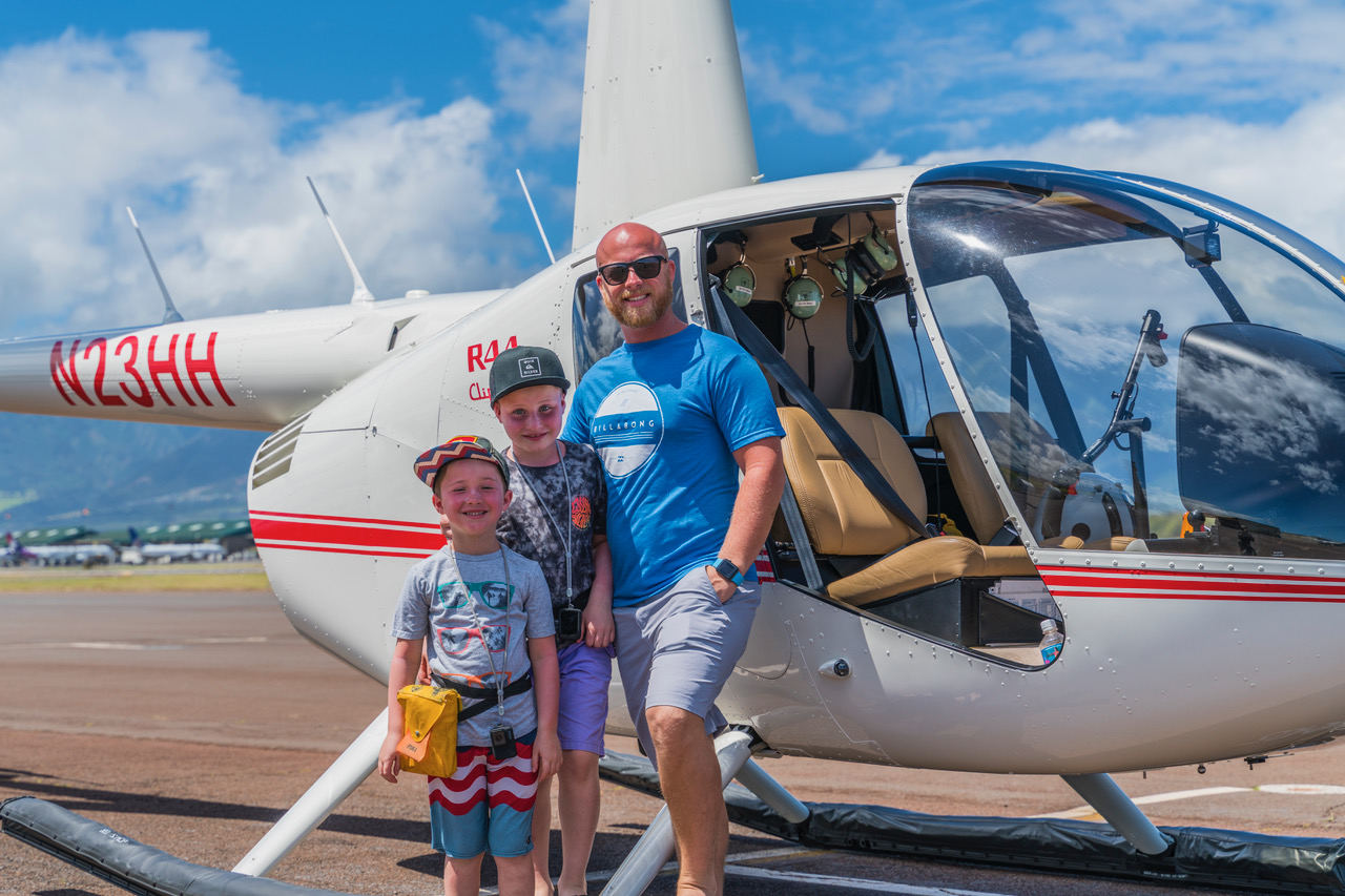 Learn to fly a helicopter on Maui. No experience necessary. Let's fly!