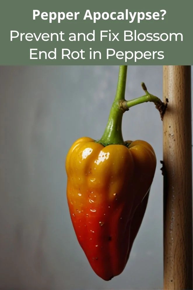 Pepper Apocalypse? Prevent and Fix Blossom End Rot in Peppers