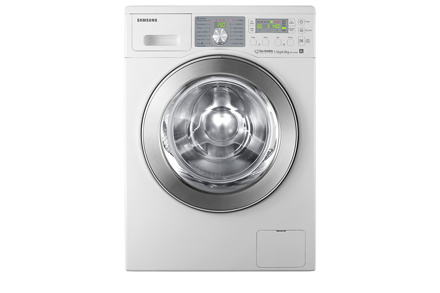 Samsung 7.5kg 4kg Front Load Washer Dryer Combo WD0754W8E Go Get