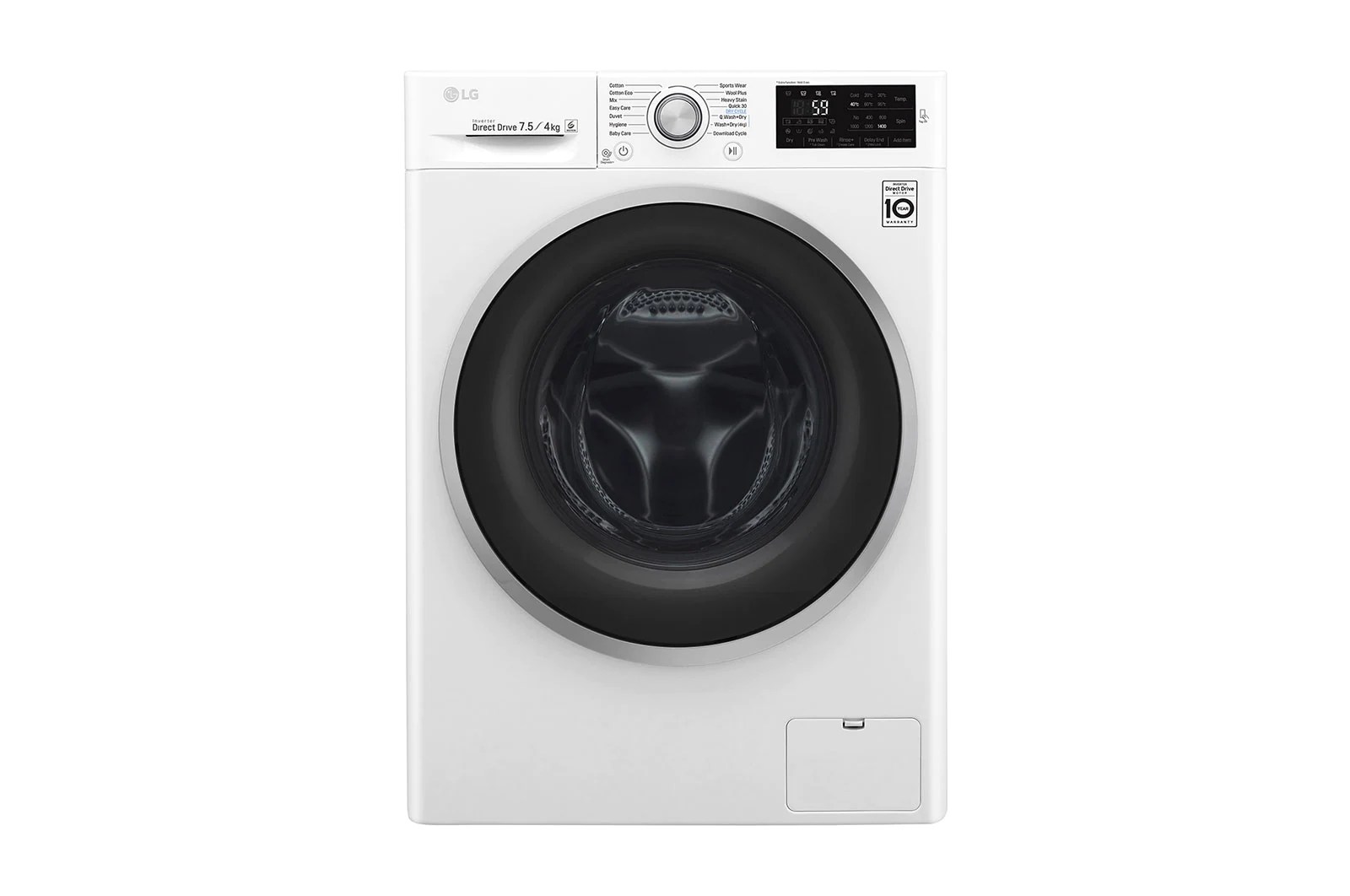 LG 7.5kg/4kg Front Loader Washer Dryer Combo with 6 Motion Direct Drive
