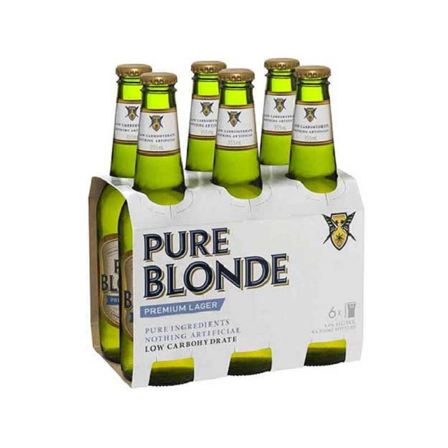 Pure blonde beer 6 pack bottle GoGiDa 고기다