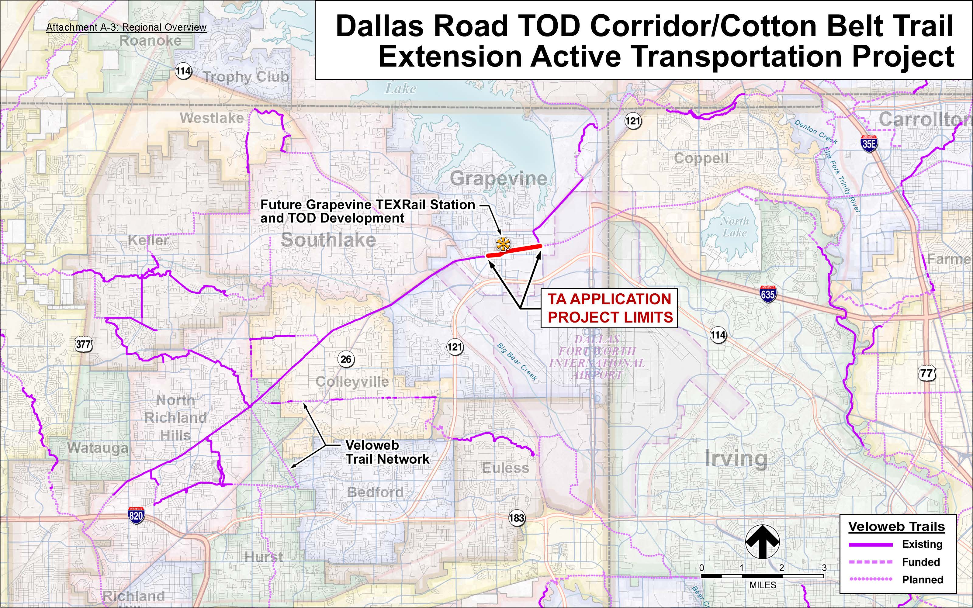 Dallas Road Corridor & Cotton Belt Trail Extension GoGrapevine