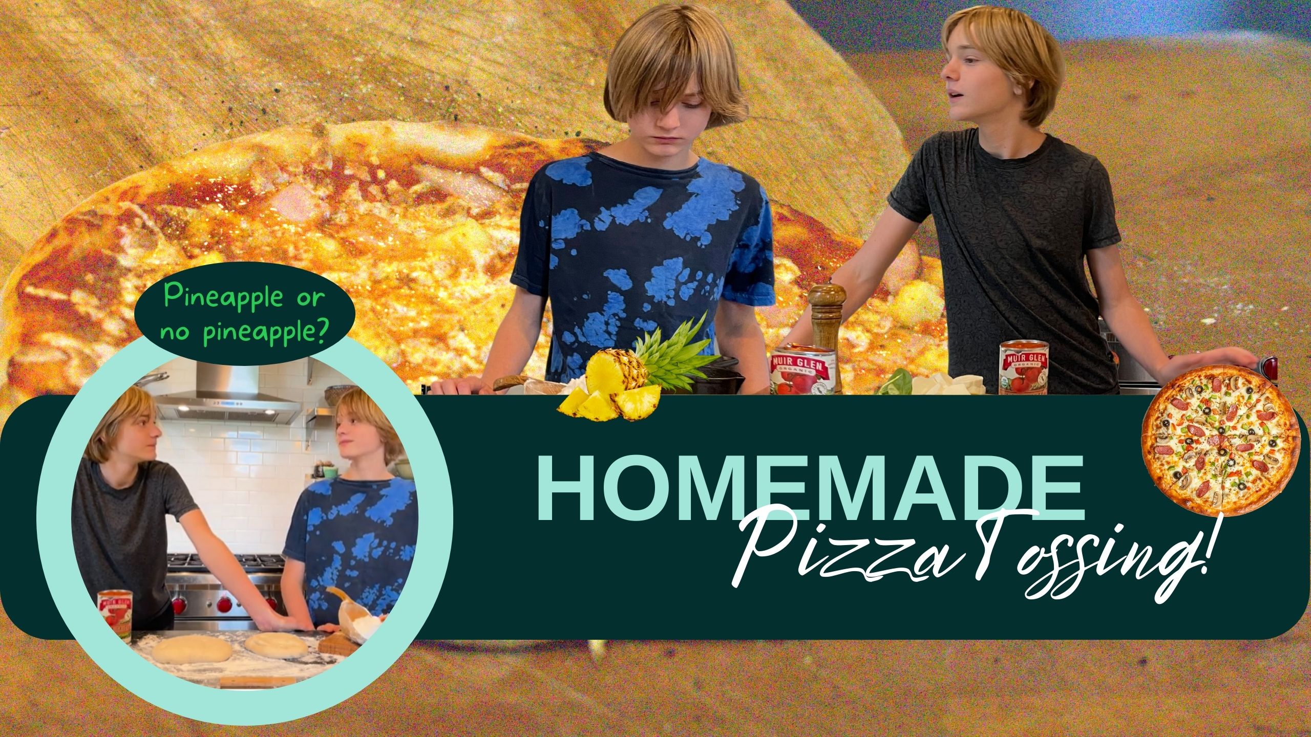 Homemade Pizza Toss Making Healthy, Kidfriendly Pizzas