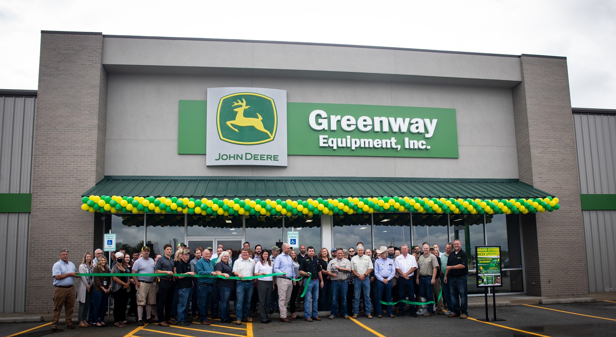 Sherwood Grand Opening Greenway EquipmentGreenway Equipment