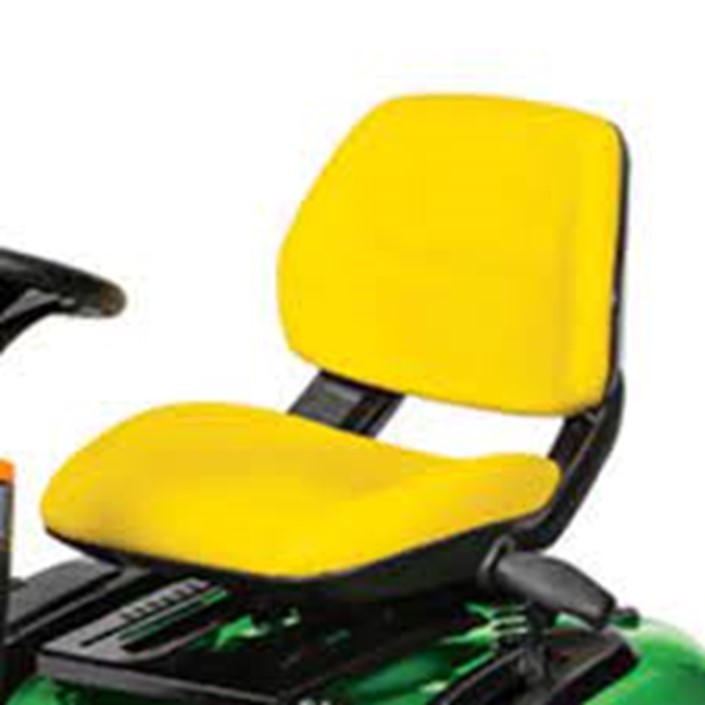 AUC14704 John Deere High Back Yellow Seat Greenway Equipment John