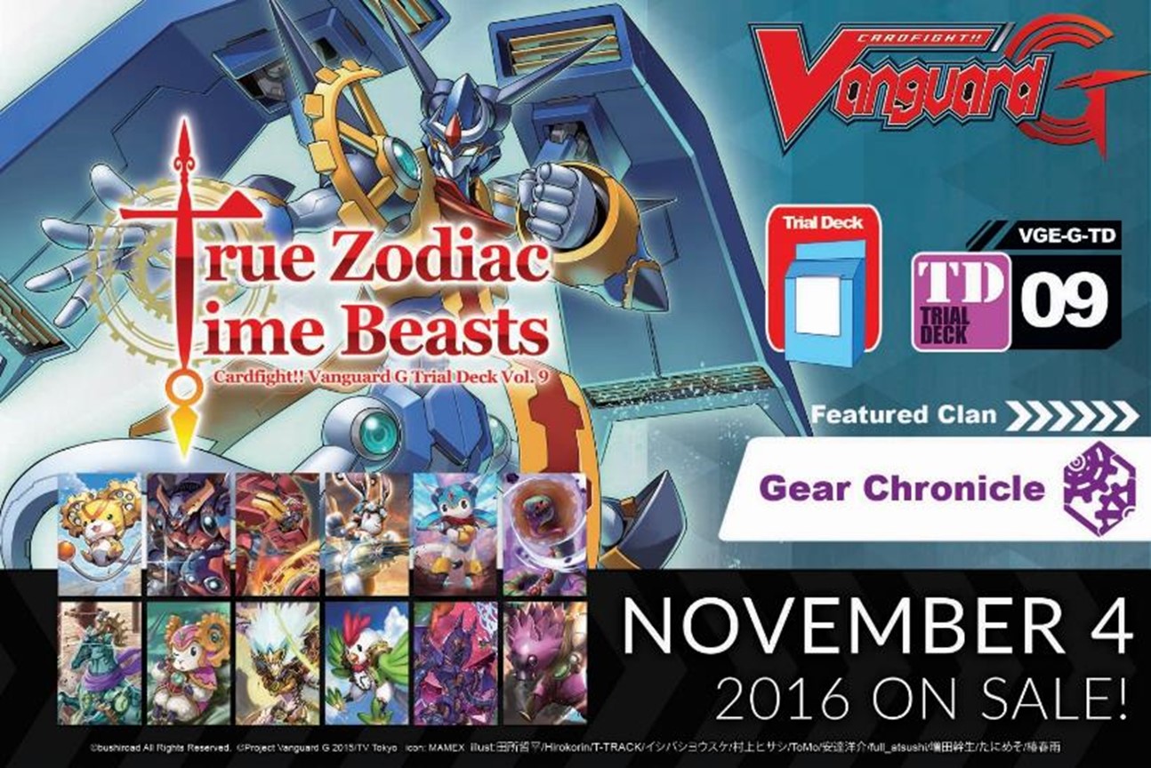 Cardfight!! Vanguard G True Zodiac Time Beasts Trial Deck