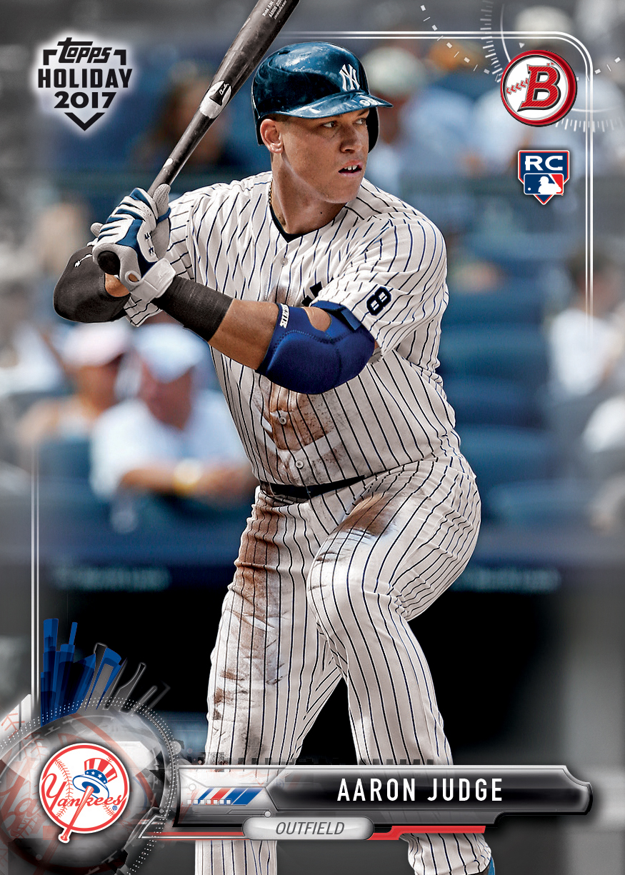 2017 Topps Holiday Packs Promotion Checklist Go GTS