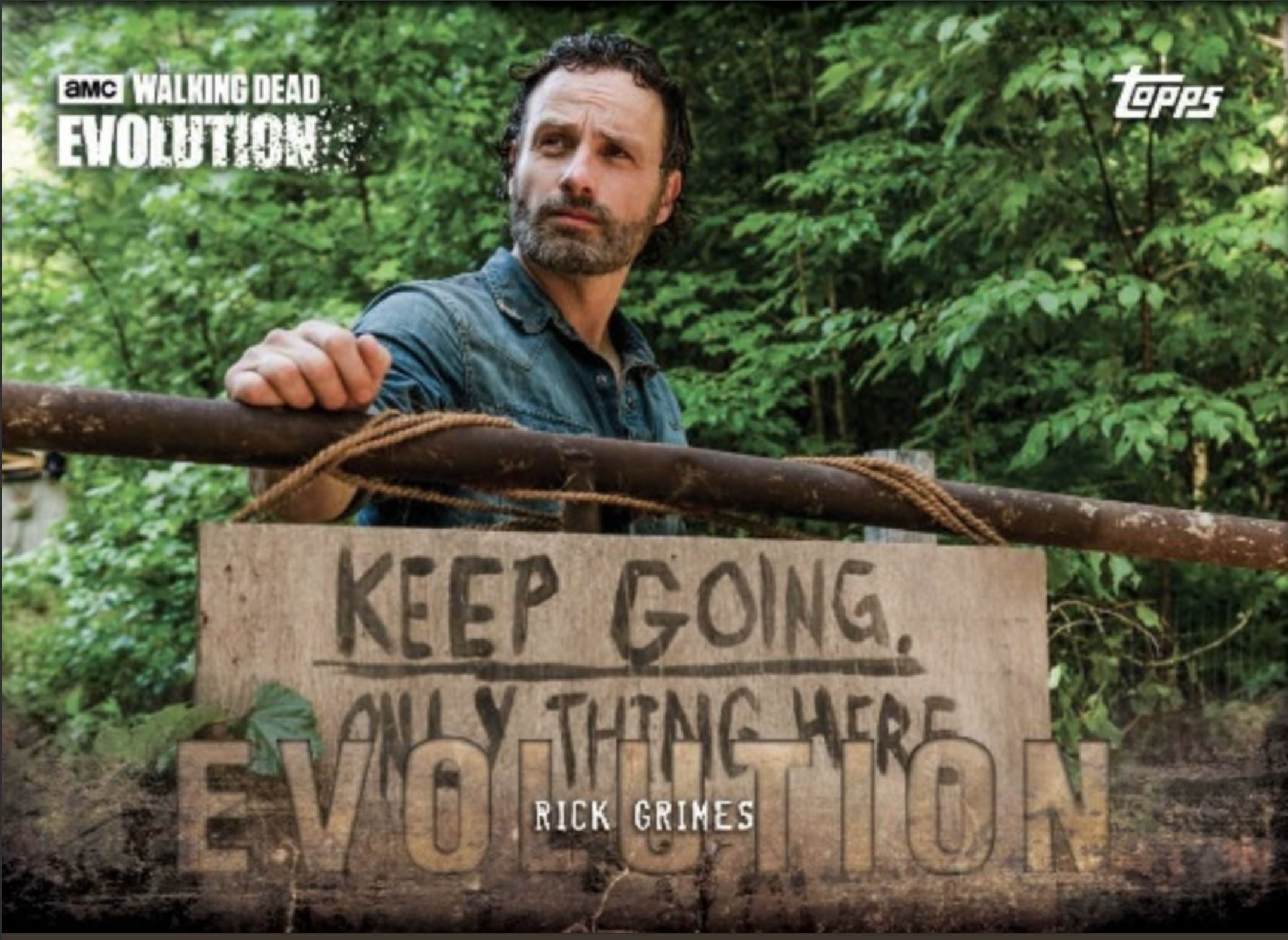 2017 Topps The Walking Dead Evolution Trading Cards Checklist