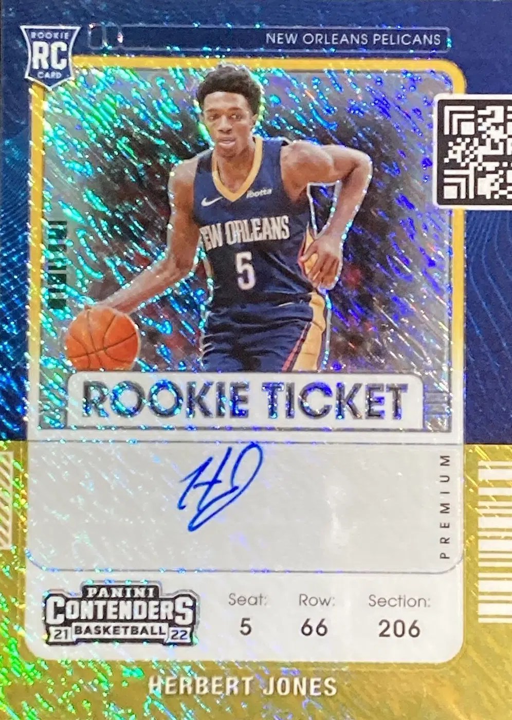 NBA Future Watch Herbert Jones Basketball Cards, New Orleans Pelicans