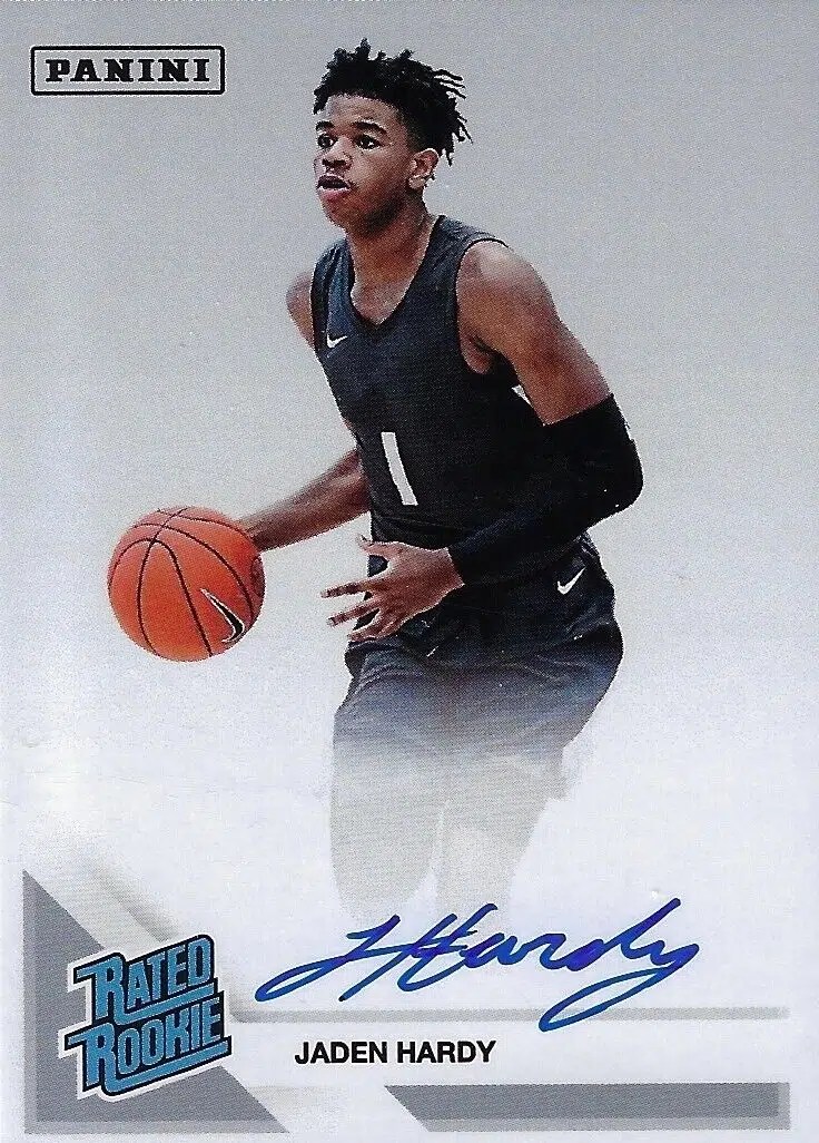 NBA Future Watch Jaden Hardy Basketball Cards, Dallas Mavericks
