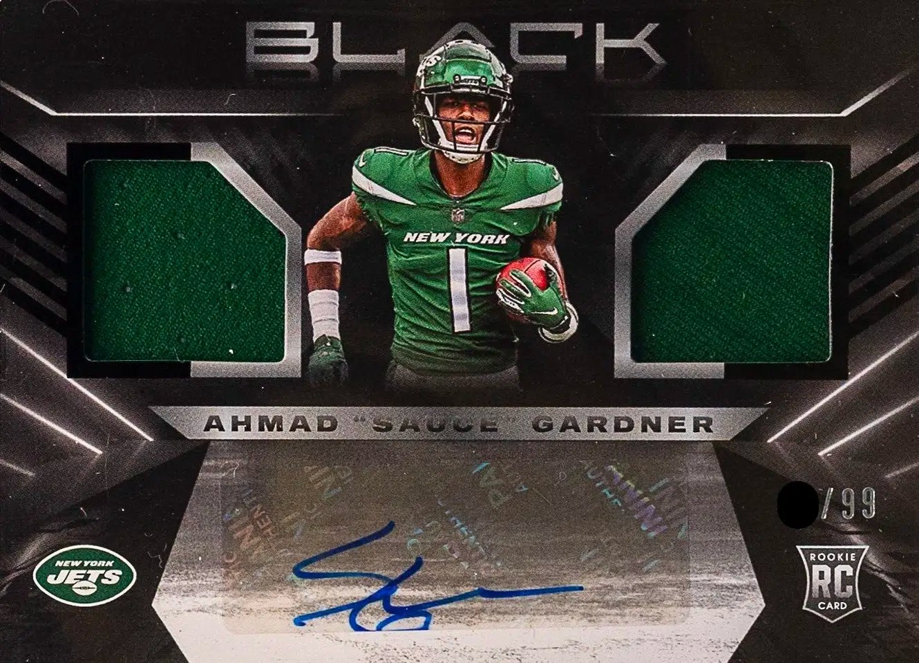 NFL Future Watch Sauce Gardner Football Cards, New York Jets