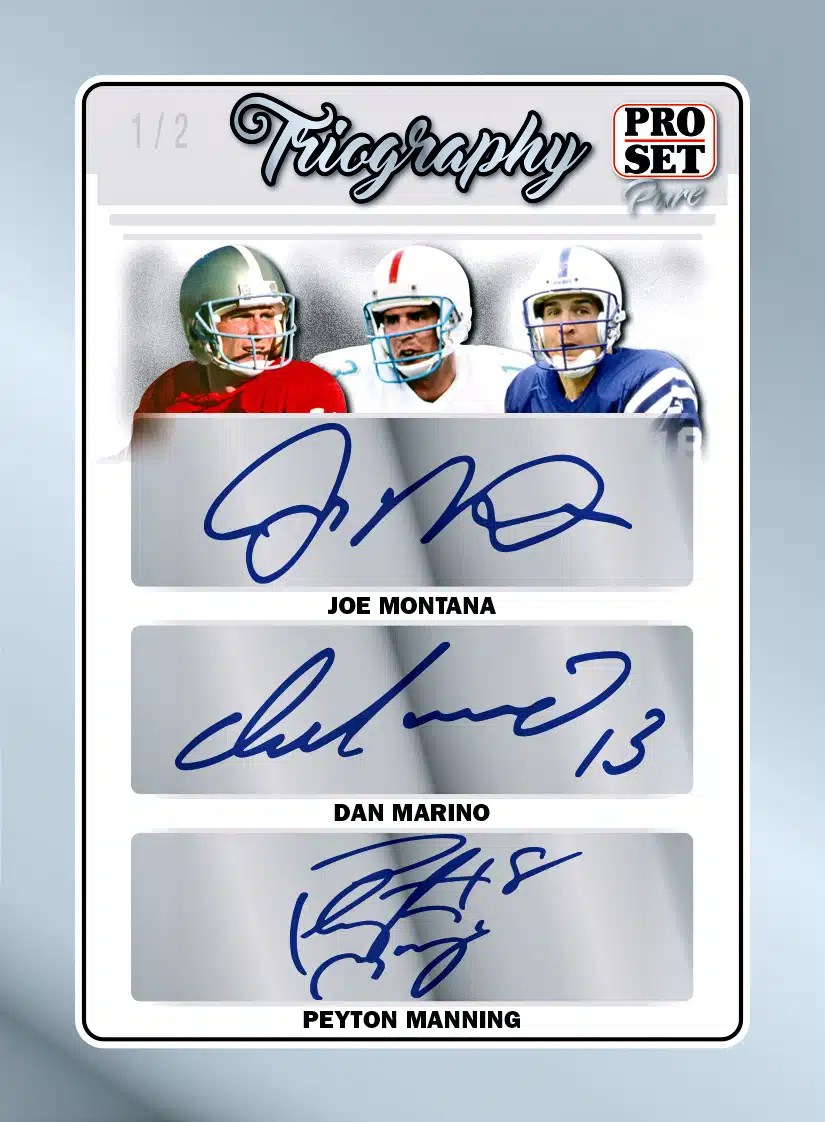 2023 Pro Set Pure Sports Cards Checklist