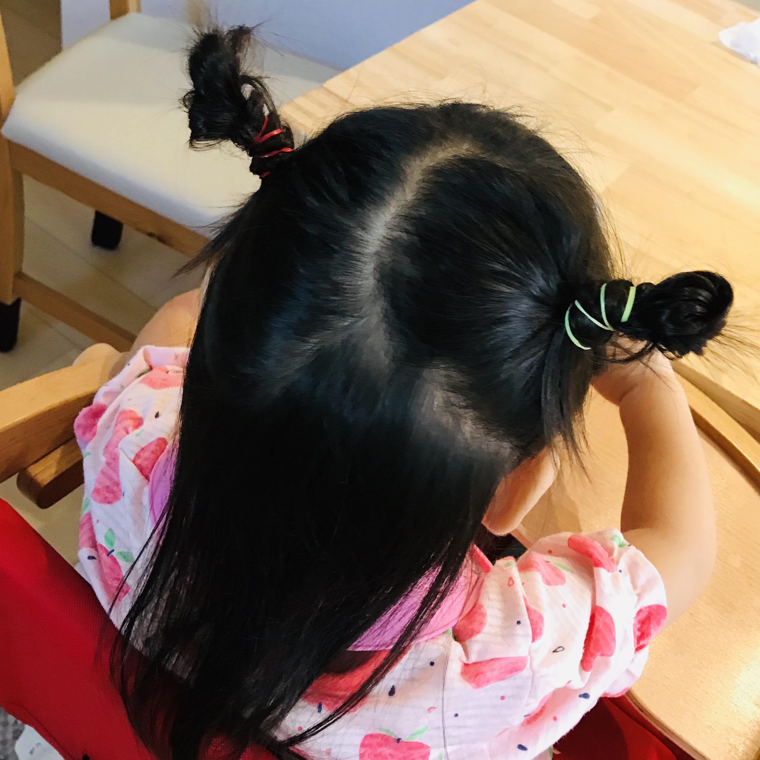 子どもが喜ぶ かわいいばいきんまんヘアのやり方を伝授 サラリーマンパパの育児奮闘記
