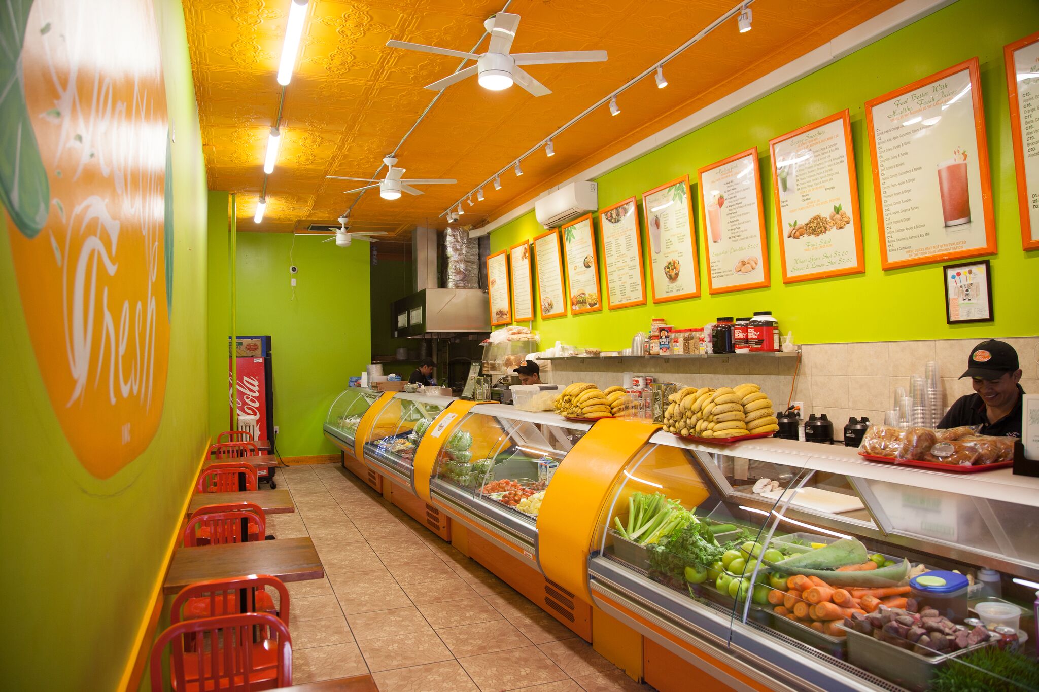 Healthy Fresh Inc Healthy restaurant serving up food, juice, smoothie