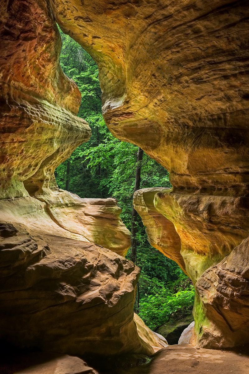 Rock House Hocking Hills State Park (Hocking Hills, Ohio)