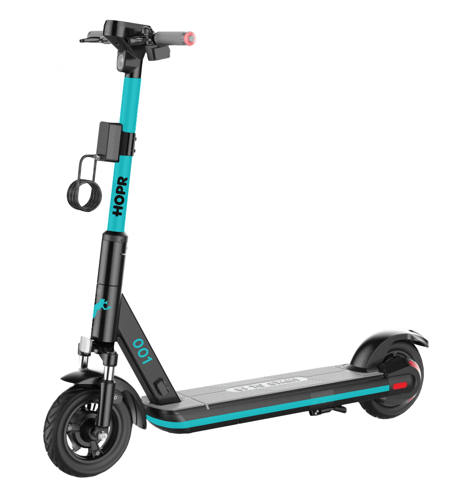 HOPR Scooter A fun, zippy kick scooter with electric assist.