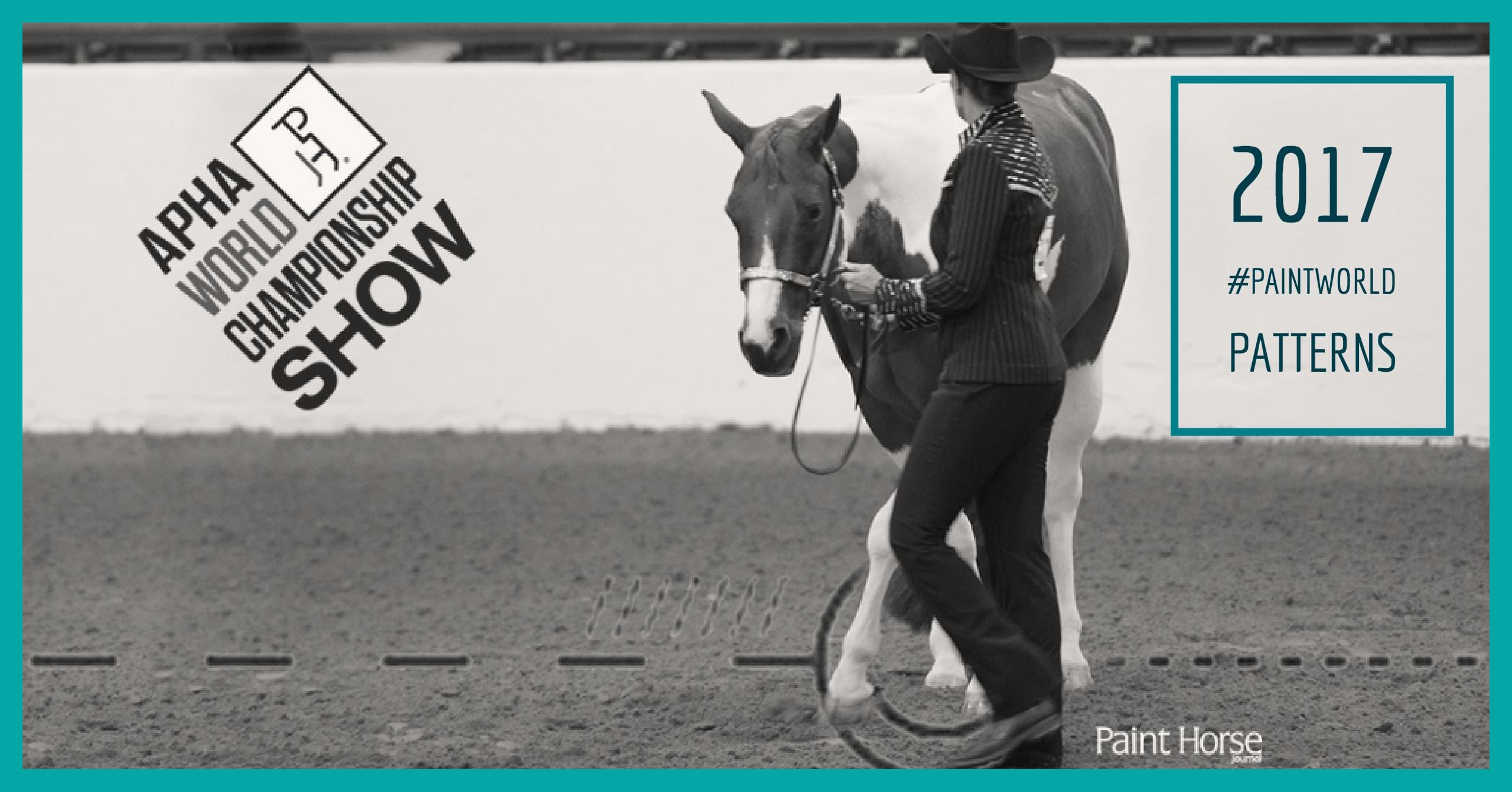 GoHorseShow 2017 APHA World Show Patterns Now Available