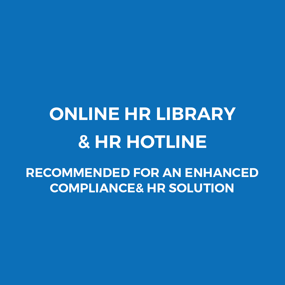Online HR Library & HR Hotline Go HRBS