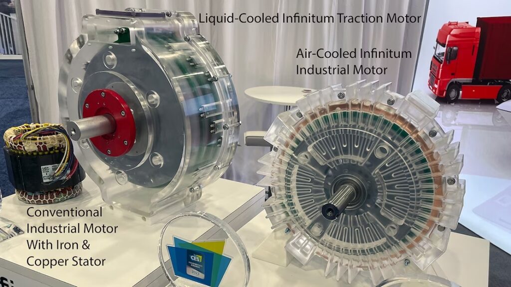 New Infinitum Aircore Electric Motor Improves EV Efficiency and Cost