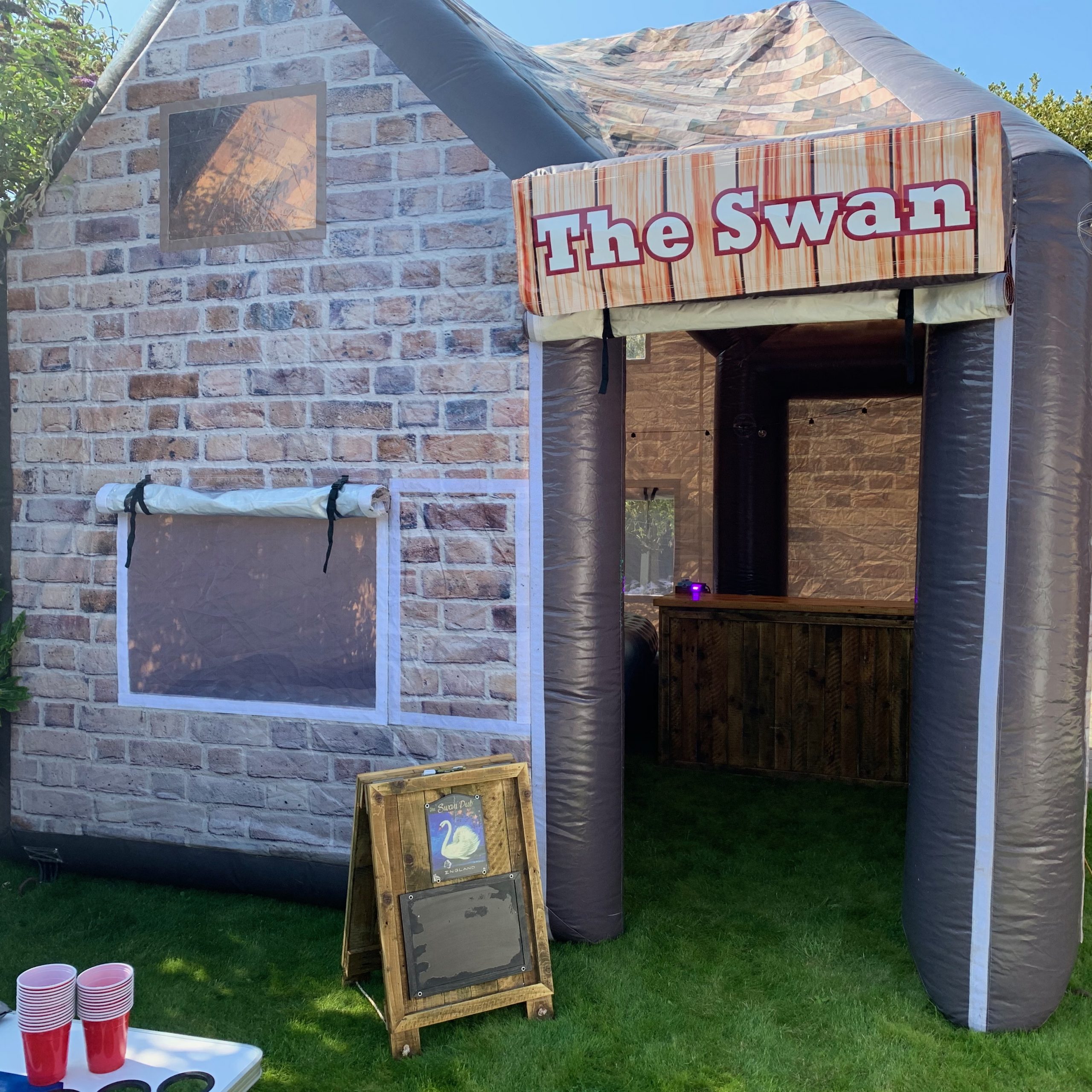Inflatable Pub Hire Manchester Liverpool Cheshire
