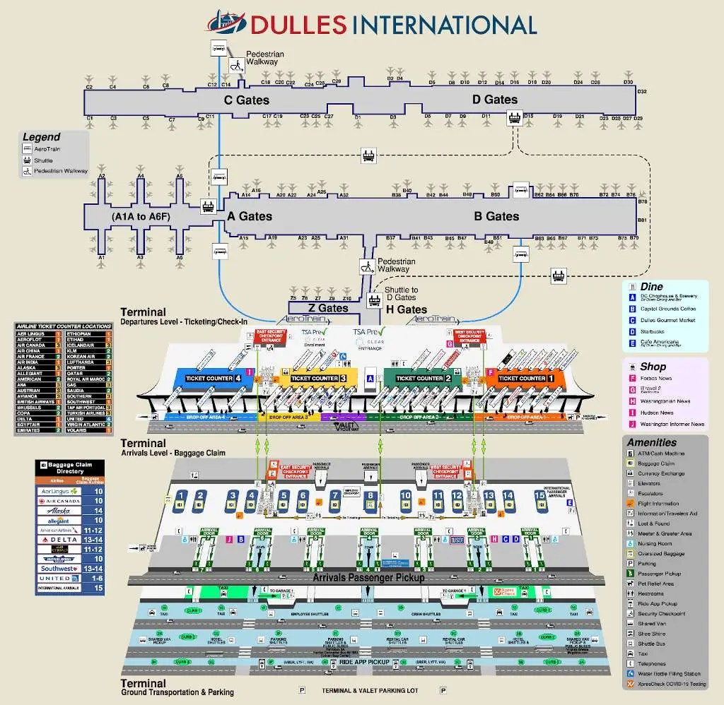 Dulles International Airport (IAD) Guide