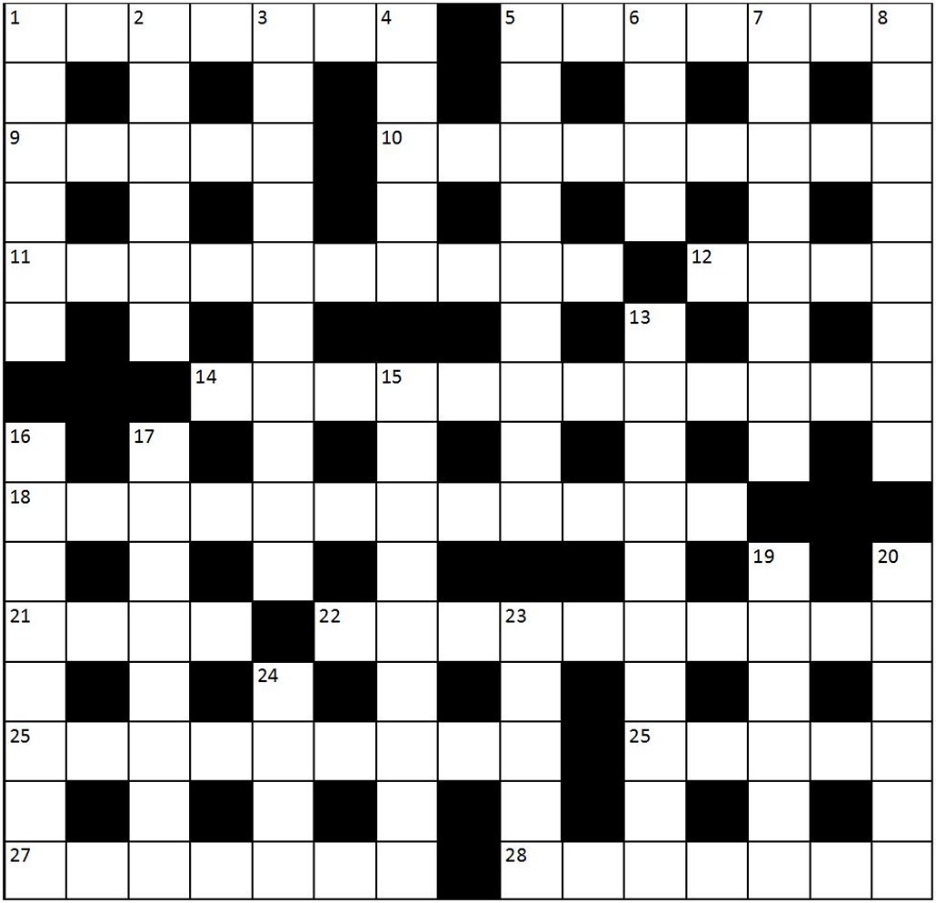Crossword No. 121 Going Postal