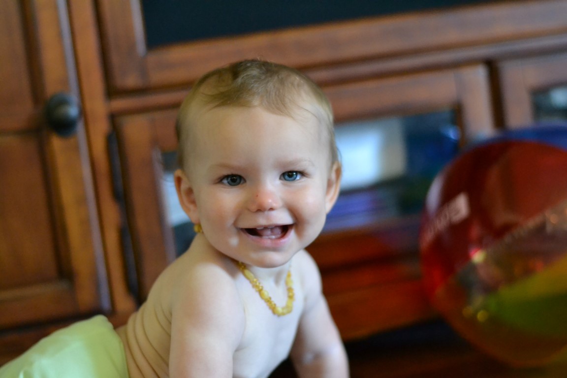 Wordless Wednesday Our Beach Ball Baby Going Dad