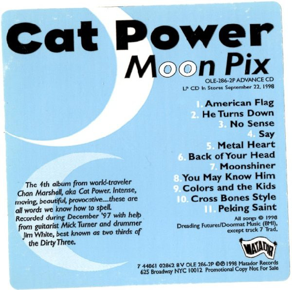 Buy Cat Power Moon Pix Cat Power Rare Albums