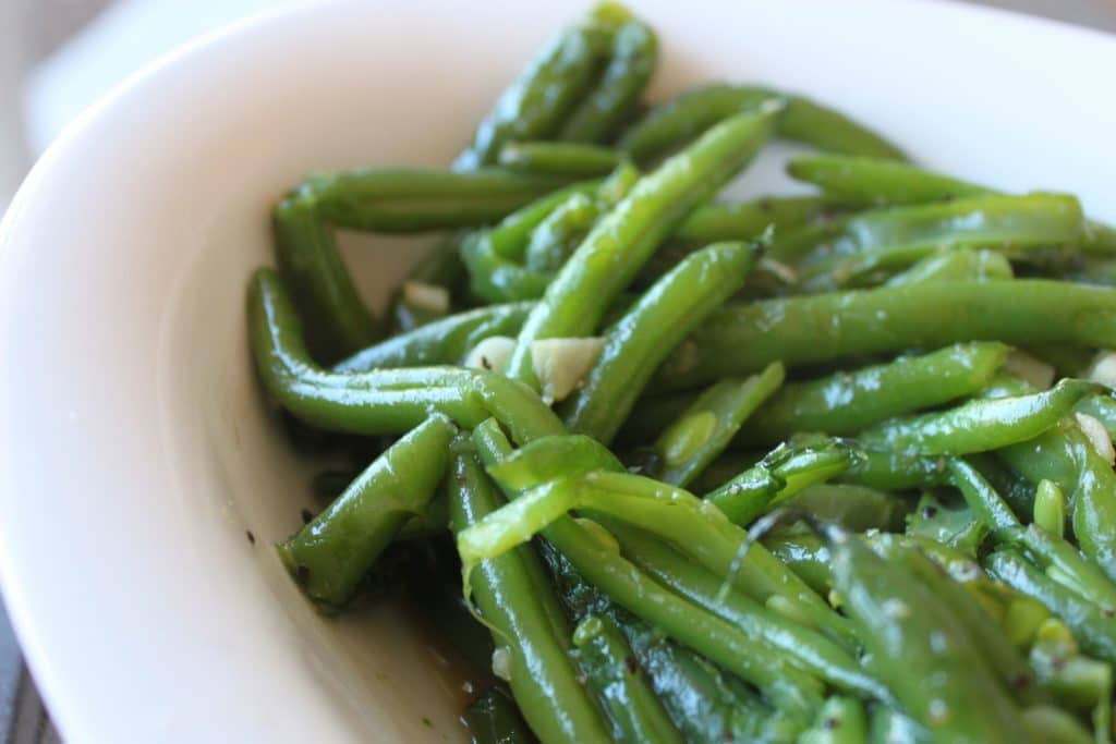 Garlic and Thyme Green Beans