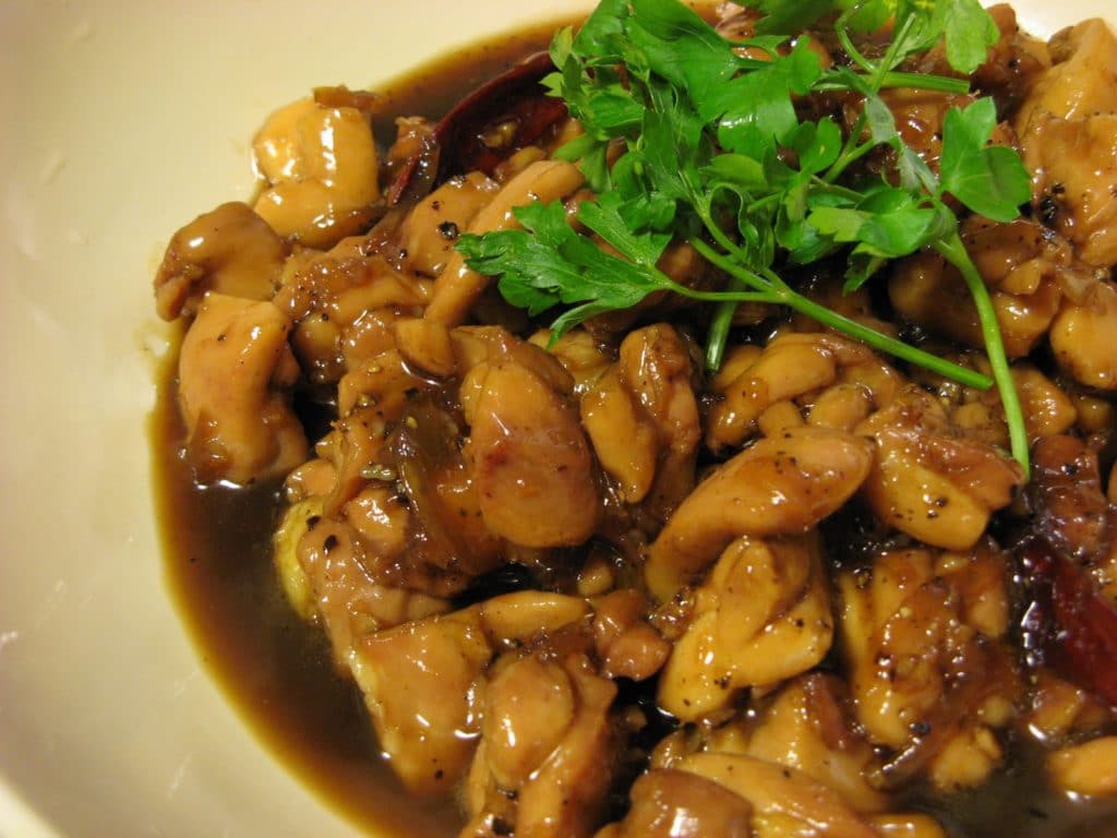 Caramelized Black Pepper Chicken