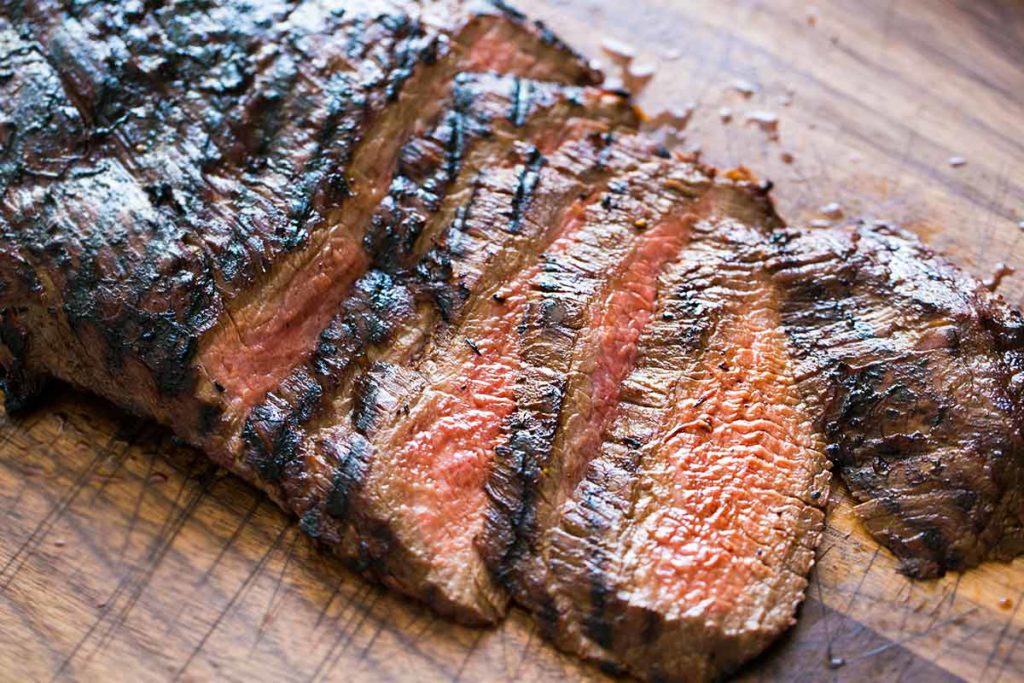 PanSeared Flat Iron Steak