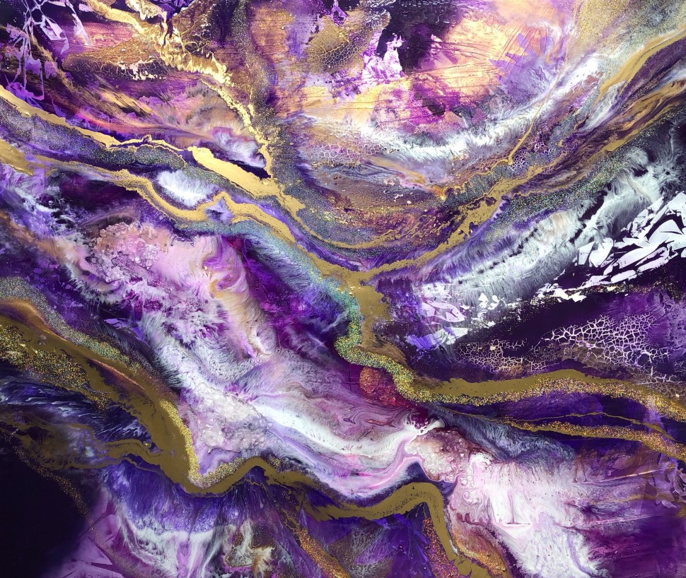 This Artist Creates Amazing GeodeInspired Resin Furniture And Art