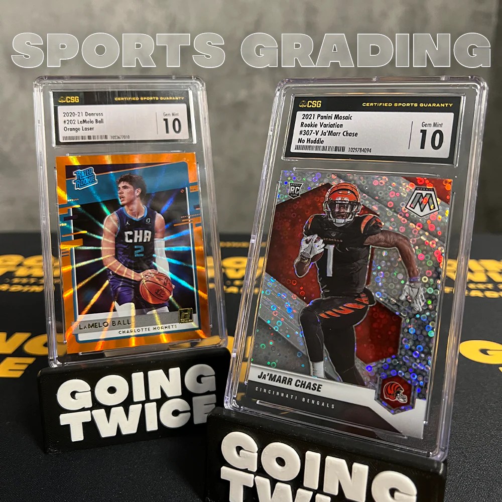 Sports Card CGC Grading Going Twice
