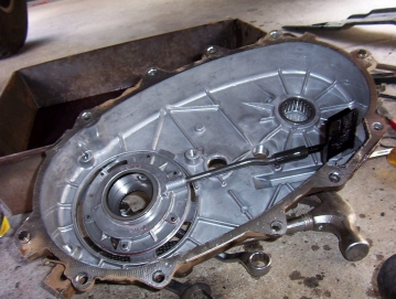 Transfercase chain change