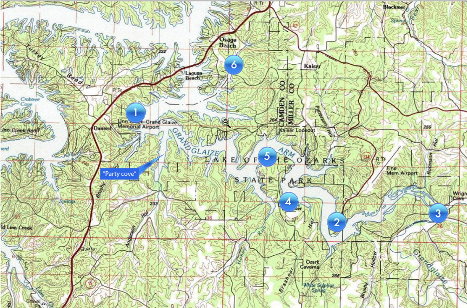 GoJim.tv Kayaking Grand Glaize Arm and LOTO State Park