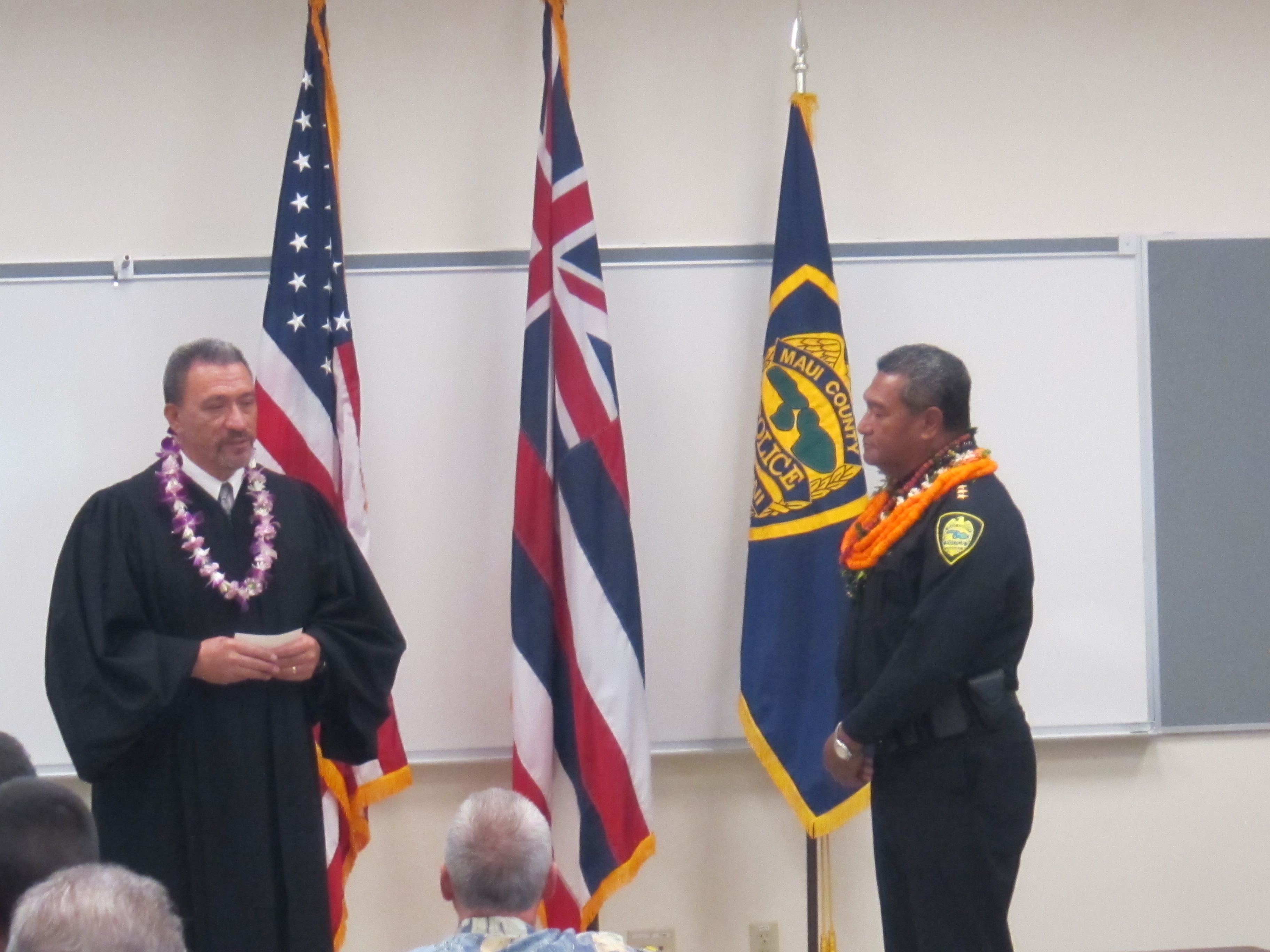 Congratulations to Chief Tivoli S Faaumu, MPD New Chief Kihei