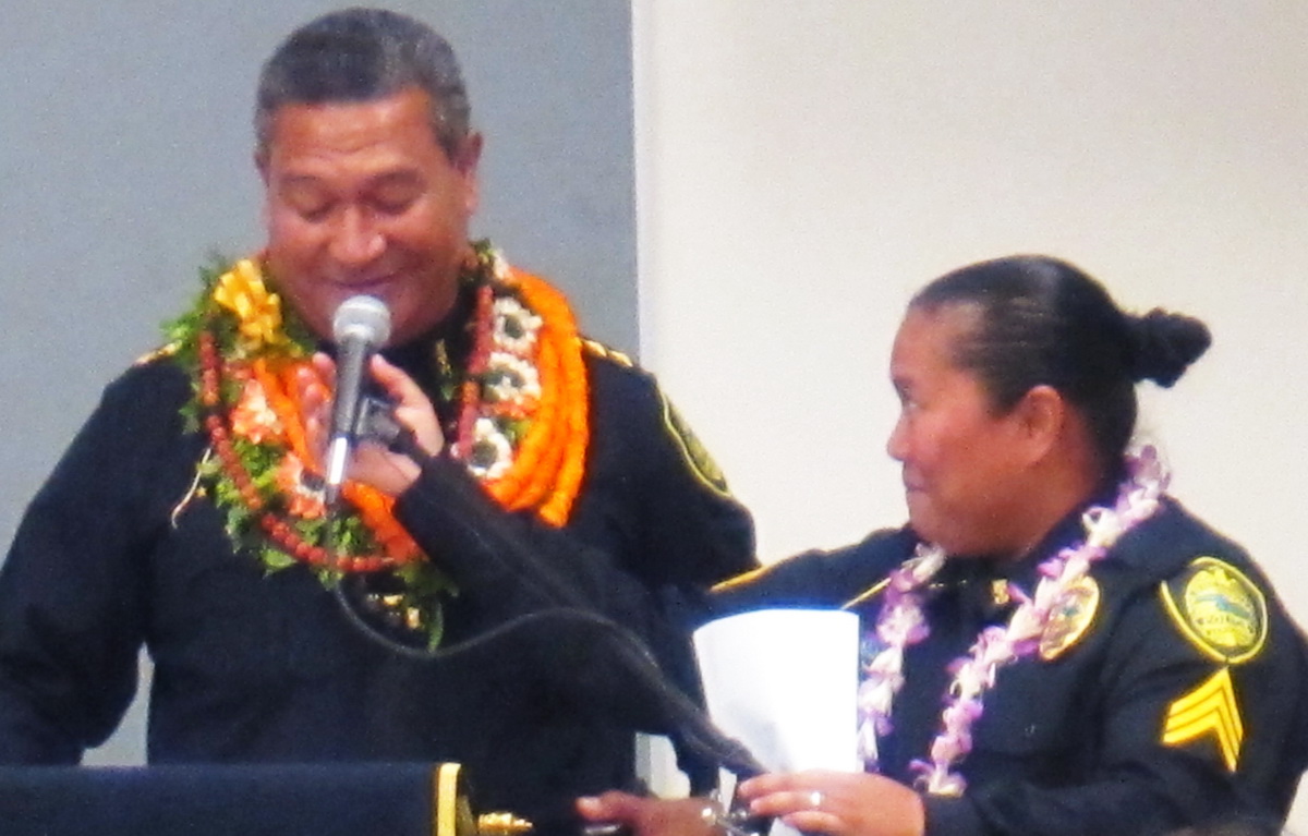 Congratulations to Chief Tivoli S Faaumu, MPD New Chief Kihei