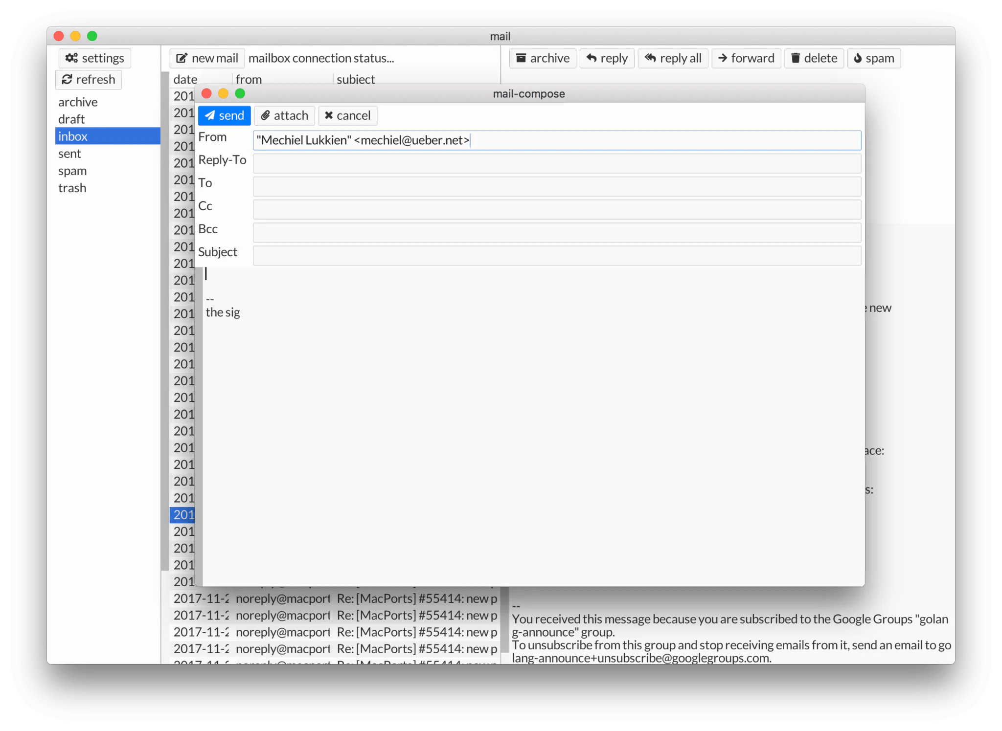 A pure Golang, crossplatform, MITlicensed UI toolkit for developers