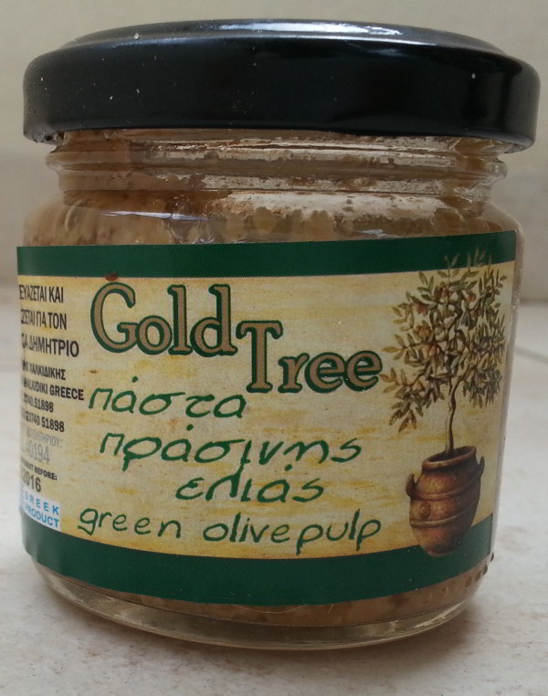 Gold Tree Πολύχρονο, Greece Products / Green olive pulp