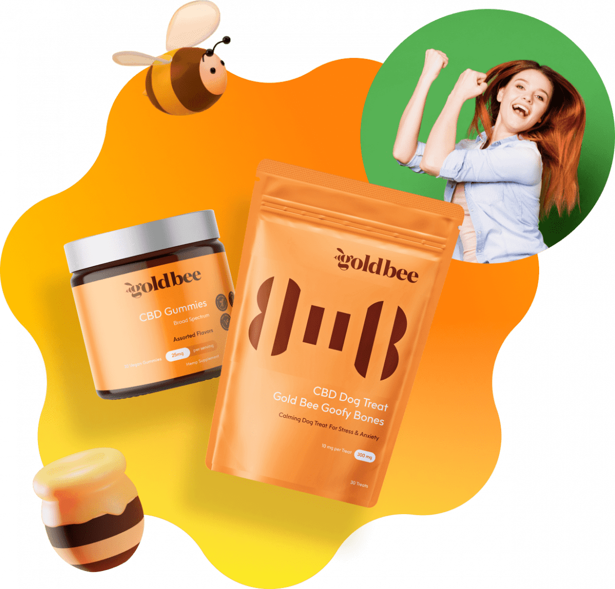 CBD Gummies Gold Bee