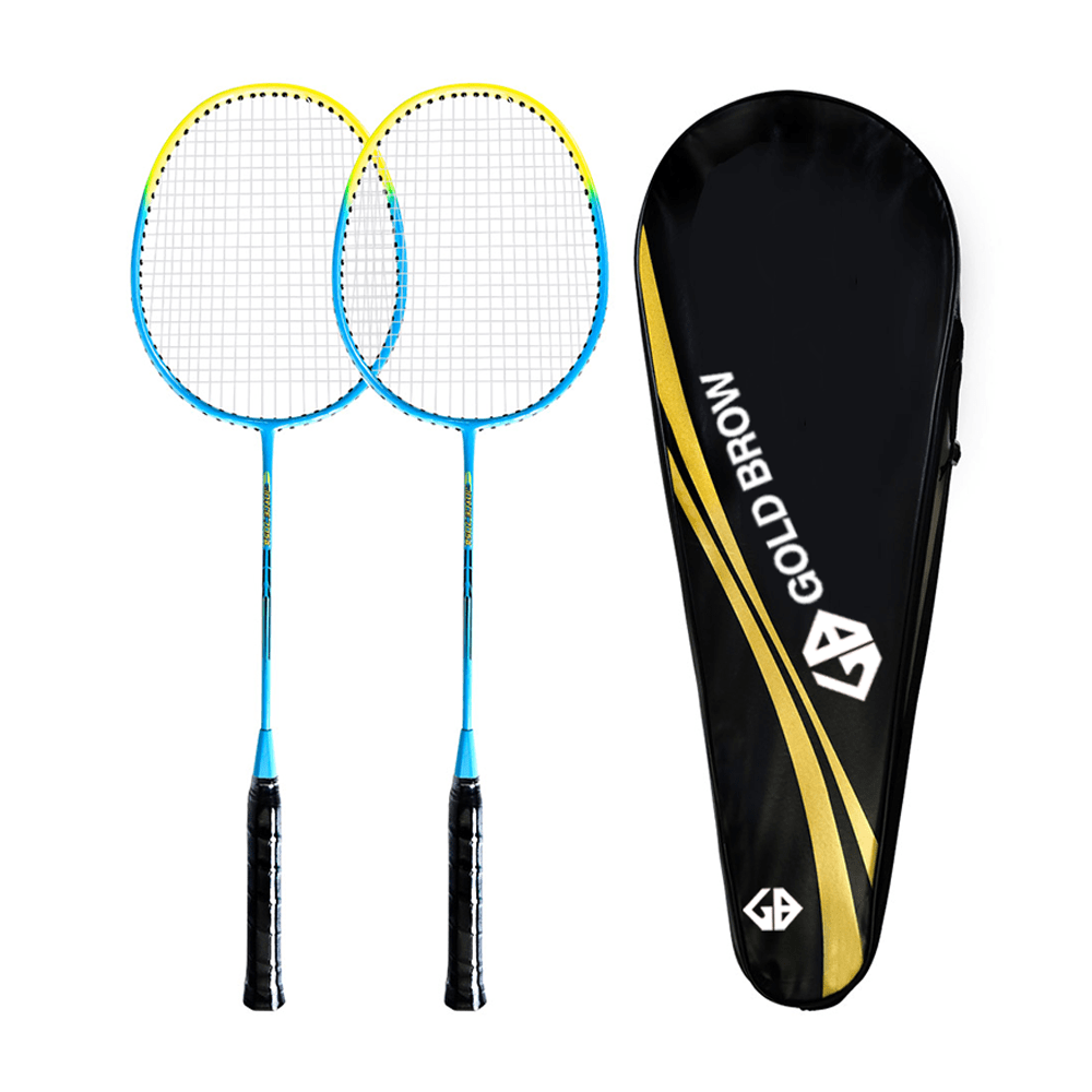 Badminton Rackets Gold Brow