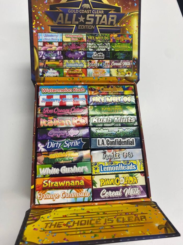 Gold Coast Clear Official ALLSTAR EDITION 10 PACK