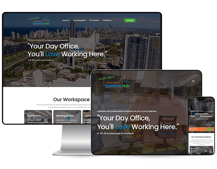 Gold Coast Business Hub  Design Portfolio Gold Coast sites