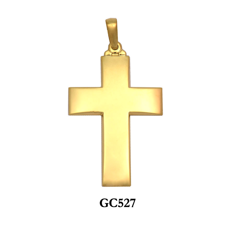 Gold men's cross pendant14K Gold crosses, baptismal crosses, diamond