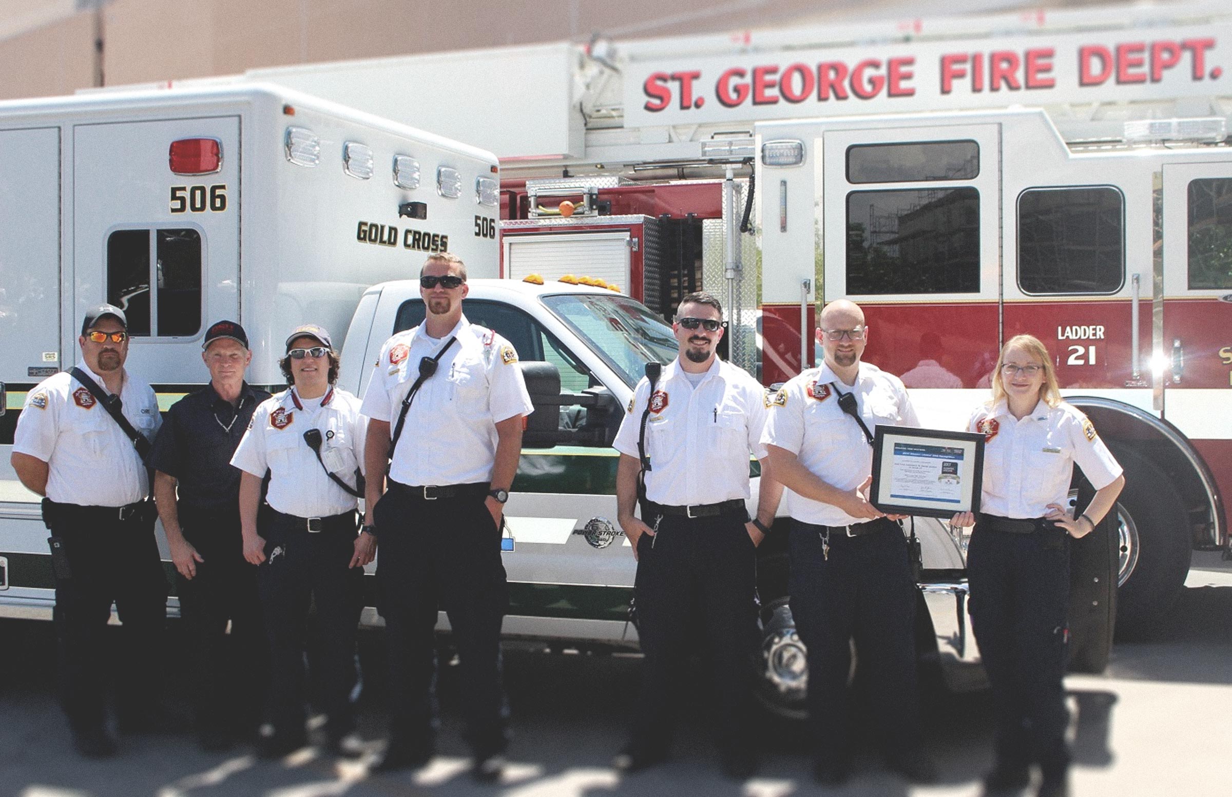 American Heart Association Recognizes Gold Cross – Gold Cross Ambulance