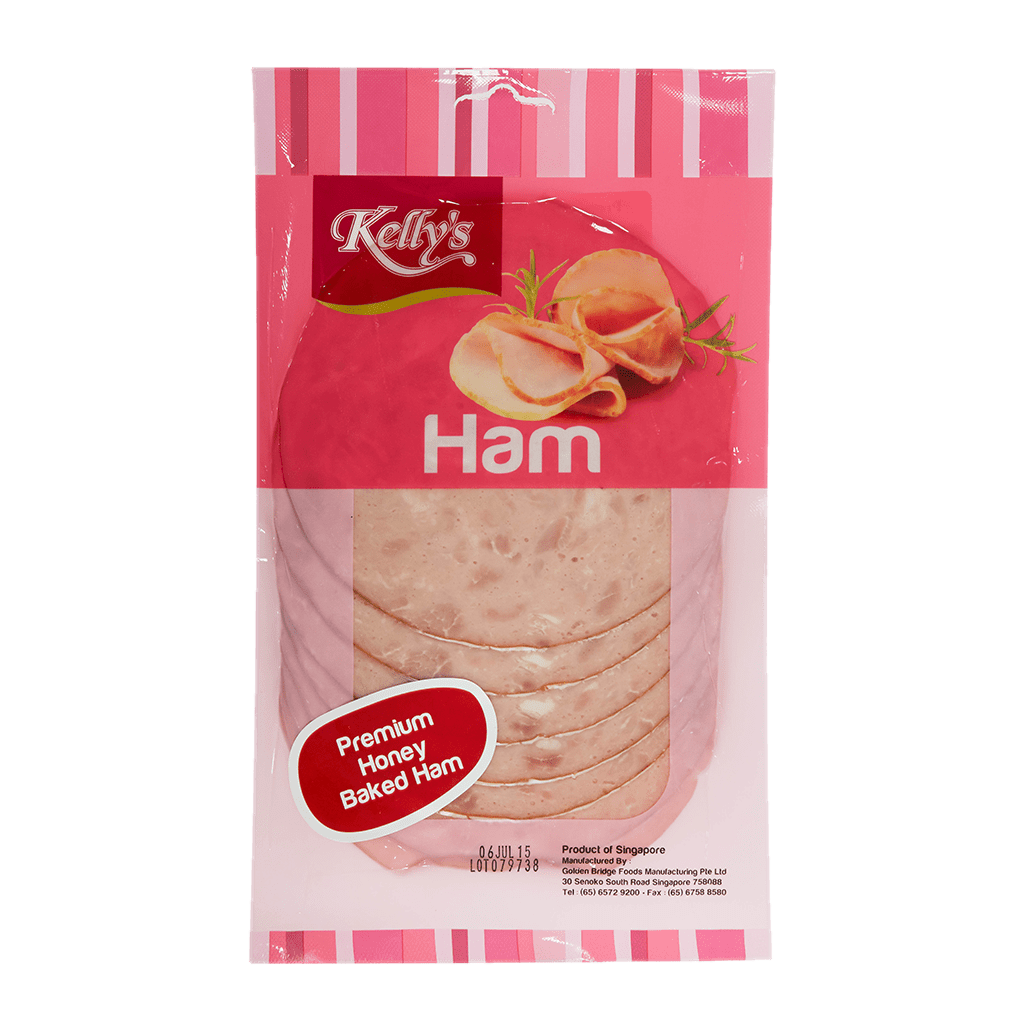 [NEW] Kelly's Sliced Ham Breakfast Ham/Premium Honey Baked Ham (200g
