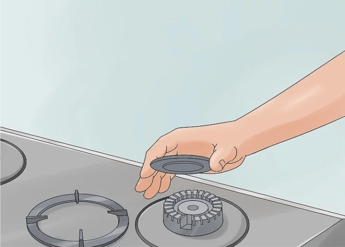 How to Clean a Gas Stove Top Golden Fuji