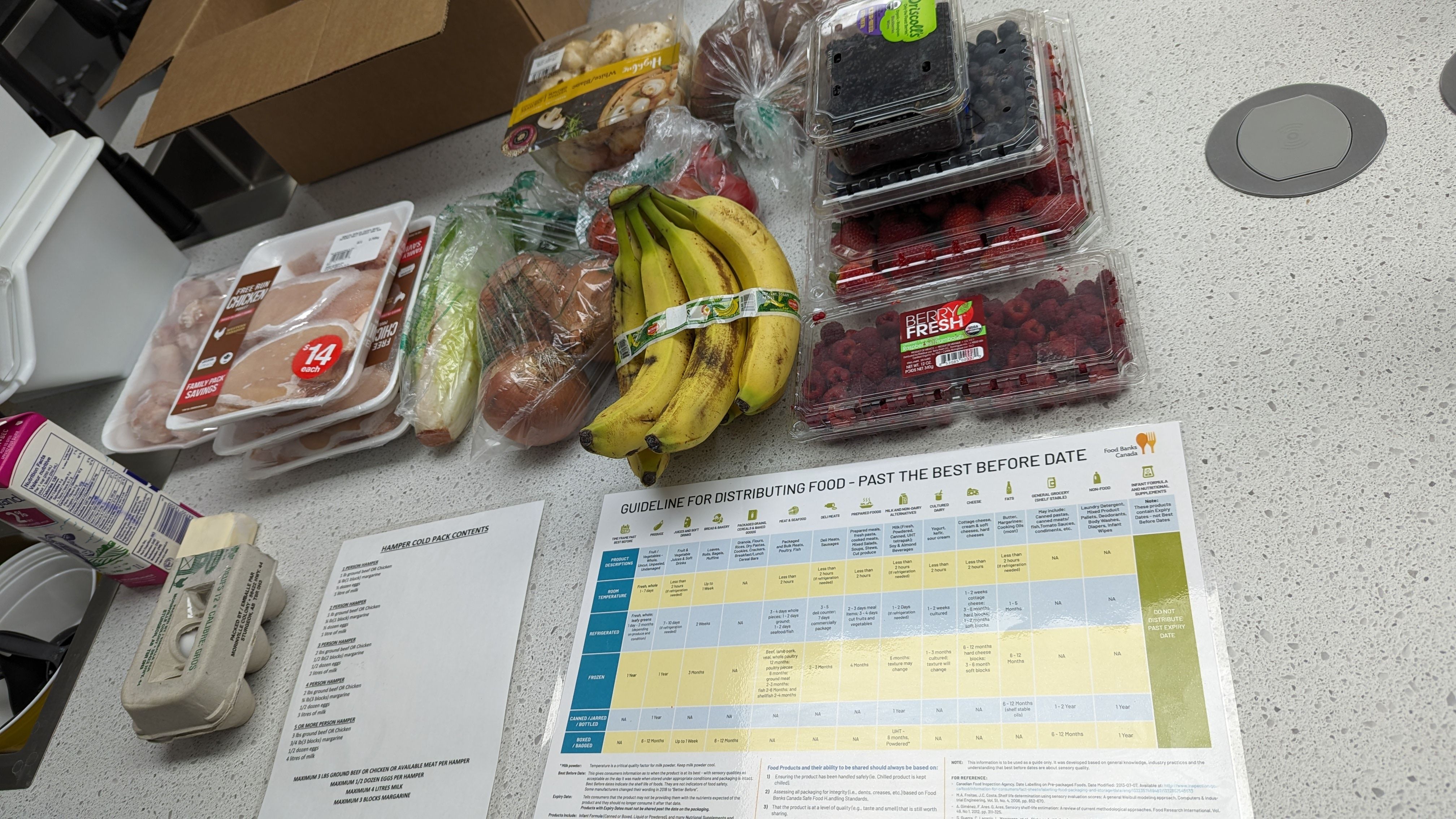 Red Deer Food Bank making the most out of food hampers