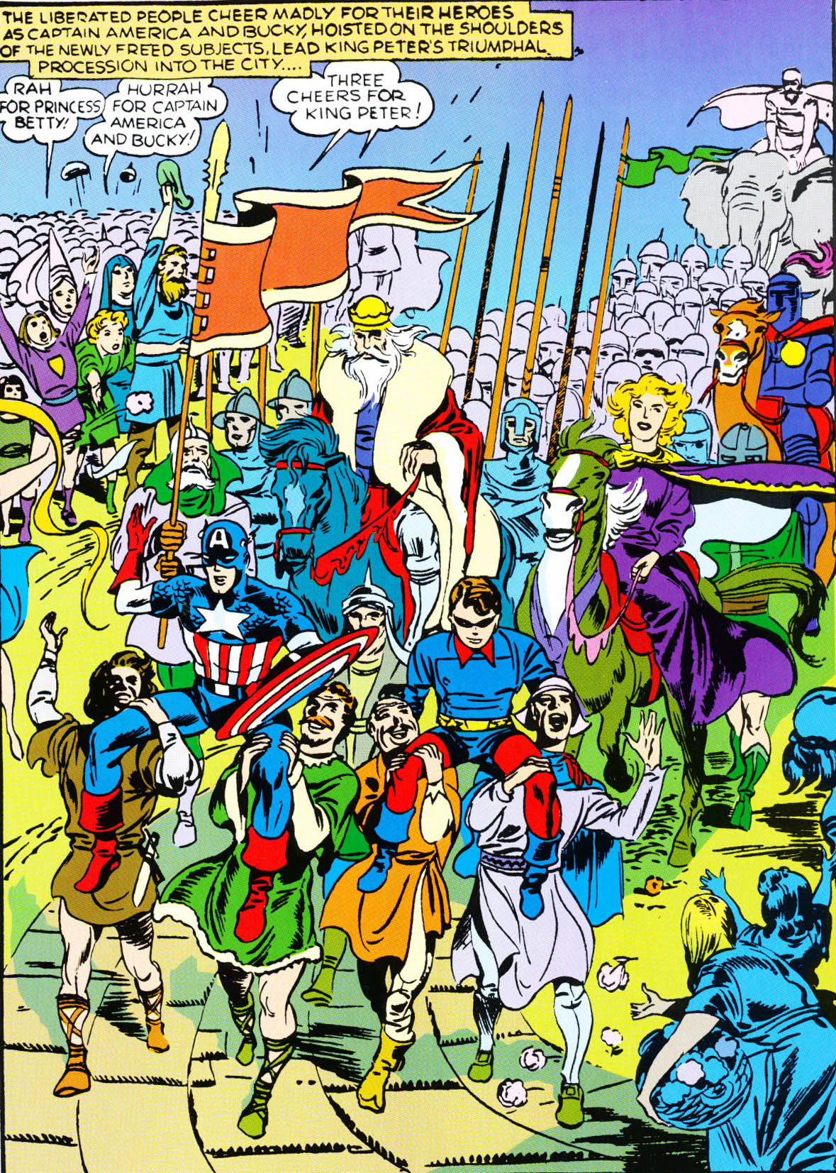 Captain America The Best of the Early Adventures The Golden Age of